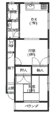 東姫路駅 徒歩10分 1階の物件間取画像